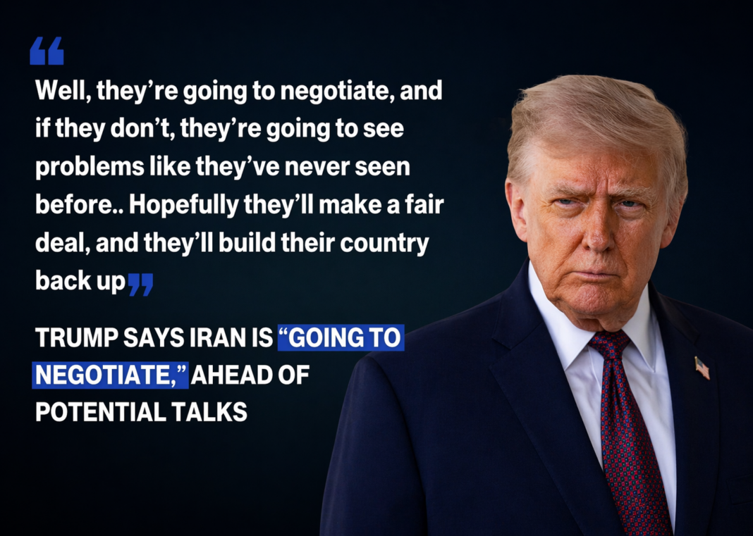 Trump Signals Confidence in Iran Talks as Diplomatic Push Shifts to Pakistan