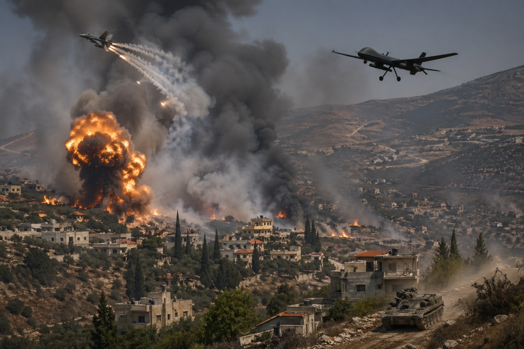 Israel–Hezbollah Clash Intensifies: Deadly Strikes and Drone Retaliation