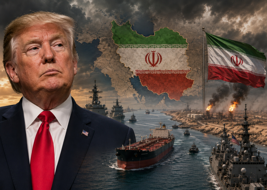 Trump Claims Iran in “State of Collapse” as Tensions Intensify Over Strait of Hormuz