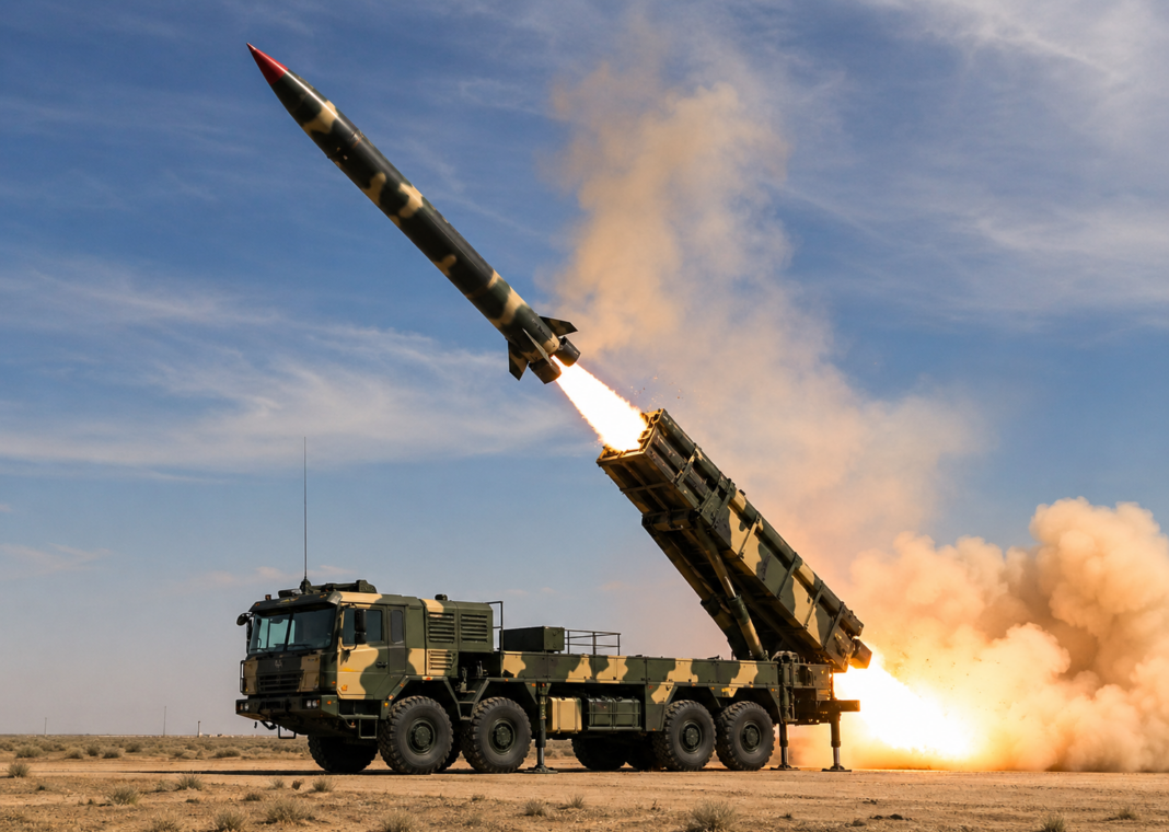 Pakistan Conducts Training Launch of Fateh-II Missile System Pakistan Conducts Training Launch of Fateh-II Missile System