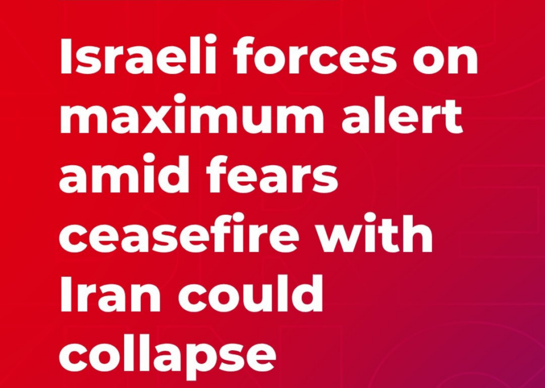 Israel on High Alert Amid Fragile Ceasefire Tensions with Iran