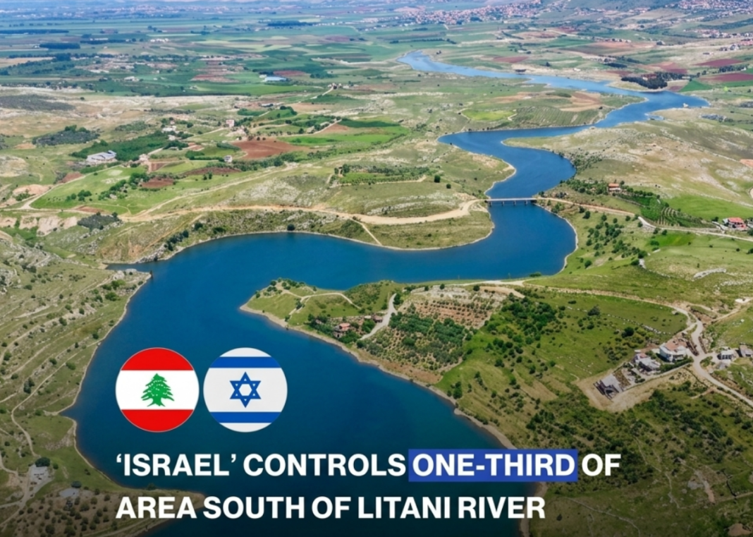 Israeli Forces Maintain Control and High Operational Presence in Southern Lebanon up to Litani River Region Israeli Forces Maintain Control and High Operational Presence in Southern Lebanon up to Litani River Region