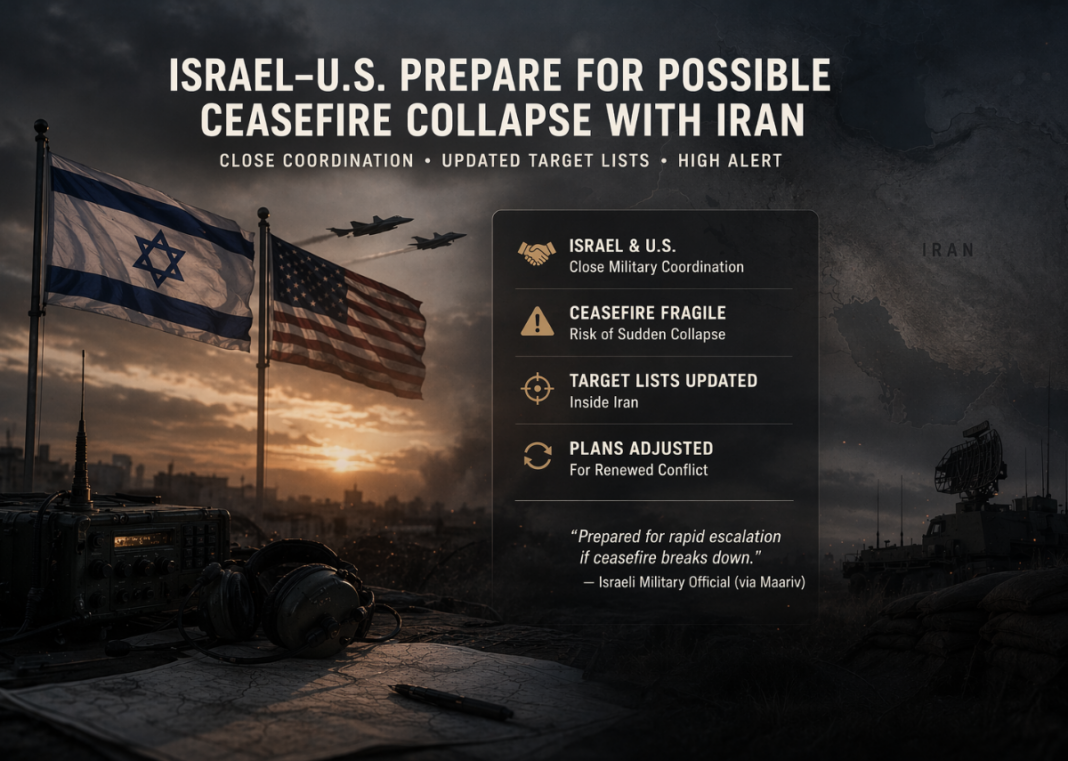 Israel–U.S. Coordination and Ceasefire Worries with Iran: What’s Actually Going On Israel–U.S. Coordination and Ceasefire Concerns with Iran: What the Latest Reports Indicate