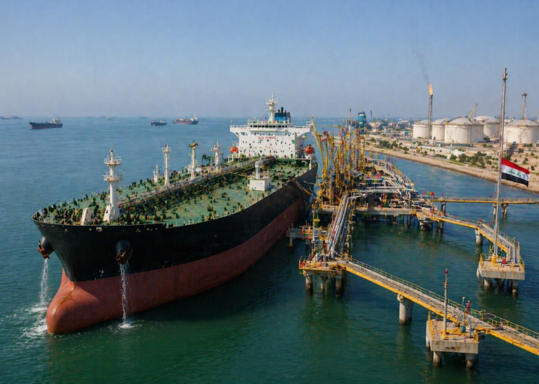 Oil Tanker Arrives in Southern Iraq as Exports Gradually Resume Amid Regional Tensions