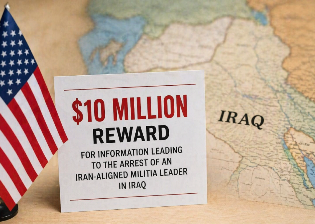 U.S. Announces $10 Million Reward for Iran-Aligned Militia Leader in Iraq