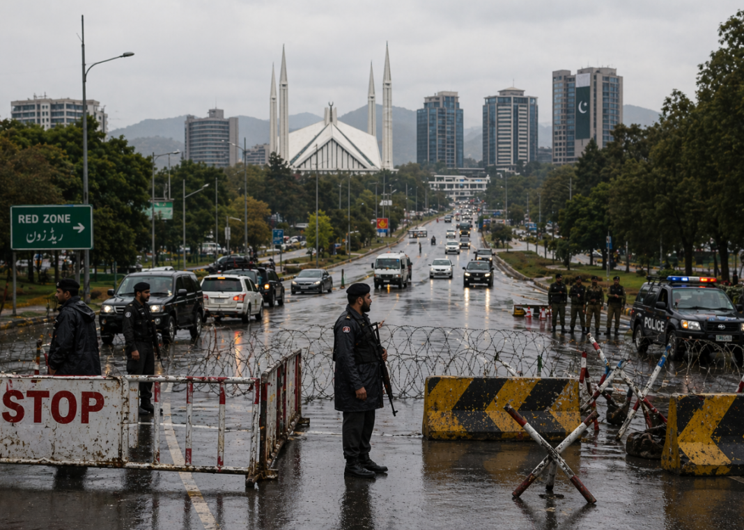 Security Lockdown in Islamabad Ahead of Potential U.S.–Iran Negotiations
