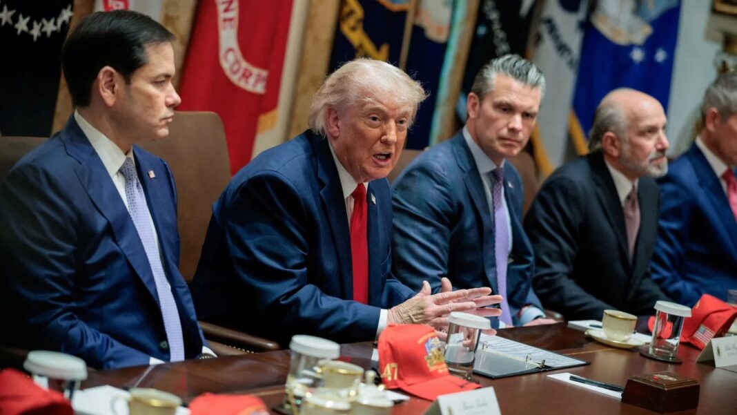 Trump Rules Out Sanctions Relief in Iran Deal