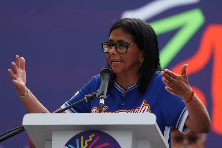 Rodriguez Heads to ICJ in First Trip Abroad Since Maduro Capture