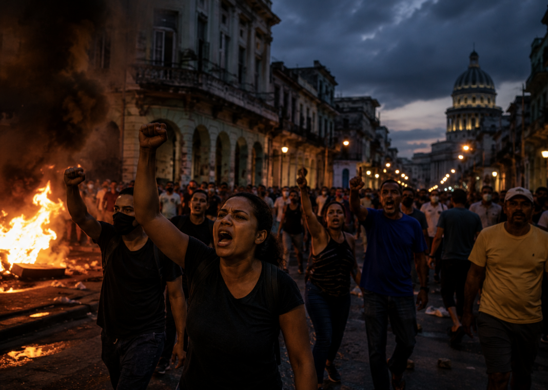 Havana Blackouts Spark Protests After Cuba Fuel Crisis Havana Blackouts Spark Protests After Cuba Fuel Crisis