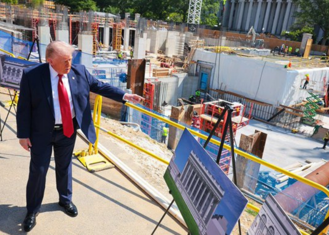 WHH Trump's White House Ballroom Hides Six-Floor Bunker