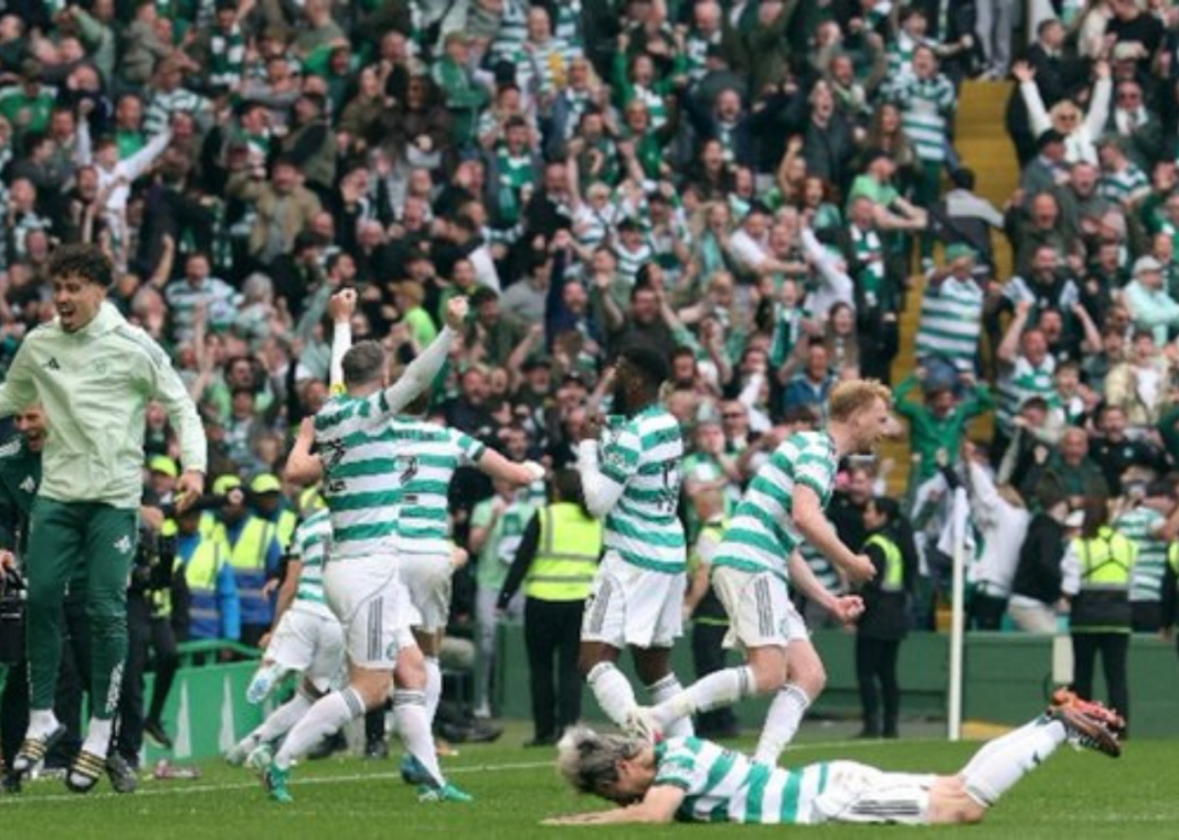 Celtic Win Scottish Title on Dramatic Final Day Celtic Win Scottish Title on Dramatic Final Day