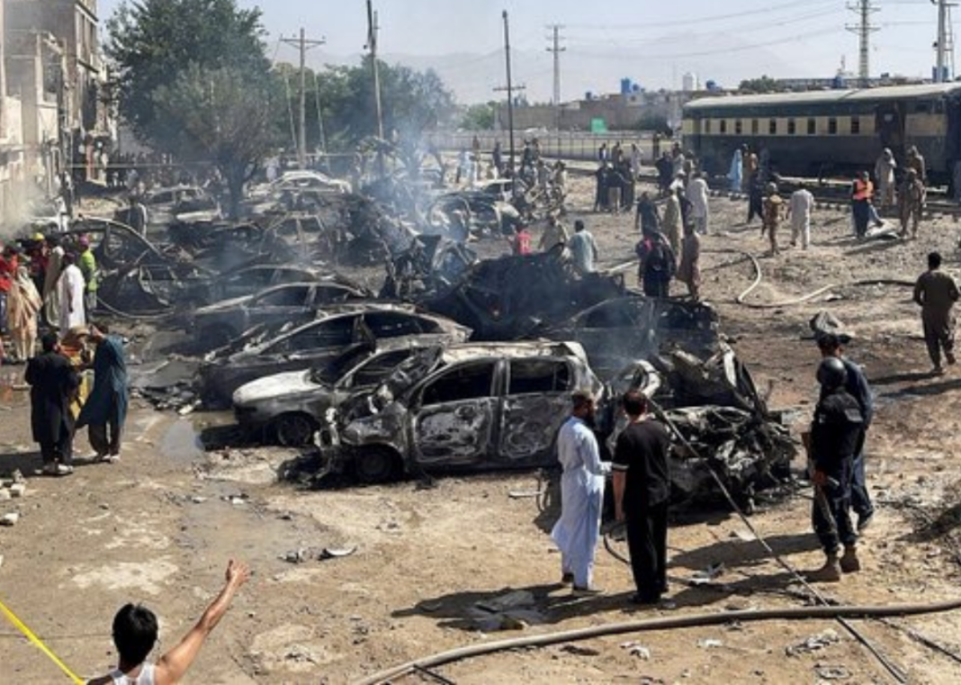 Pakistan Train Bombing Kills 24 as BLA Claims Attack Pakistan Train Bombing Kills 24 as BLA Claims Attack