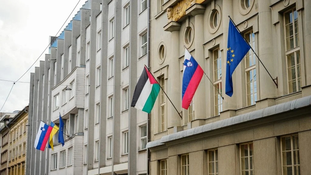 Slovenia’s New PM Removes Palestinian Flag on Day One Slovenia's New PM Removes Palestinian Flag on Day One
