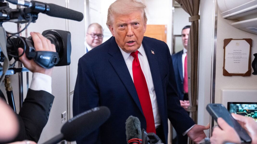 Trump Orders Israel and Iran to Stop Shooting Trump Orders Israel and Iran to Stop Shooting