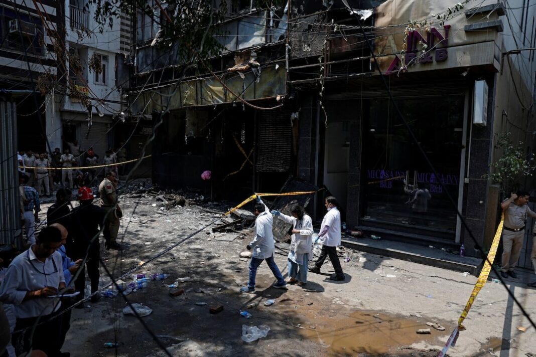 Delhi Restaurant Fire Kills 21, Foreigners Among Dead
