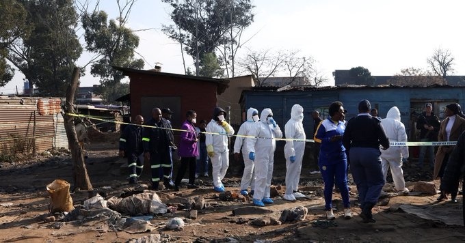 Gunmen Kill 12 in Johannesburg Mass Shooting Gunmen Kill 12 in Johannesburg Mass Shooting
