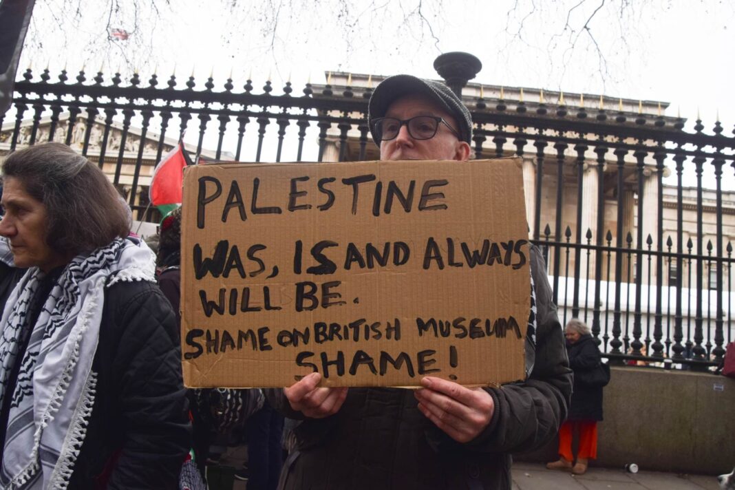 British Museum Lied About Removing Palestine From Displays British Museum Lied About Removing Palestine From Displays