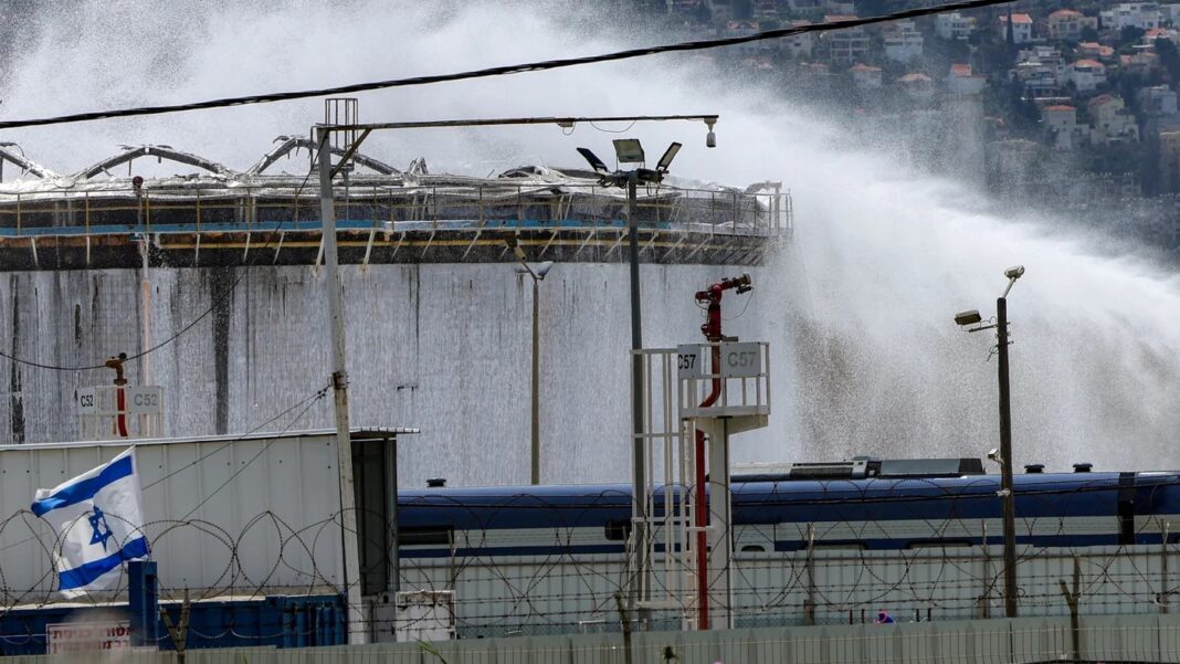 Israel Hid Extent of Iranian Damage to Haifa Refineries Israel Hid Extent of Iranian Damage to Haifa Refineries